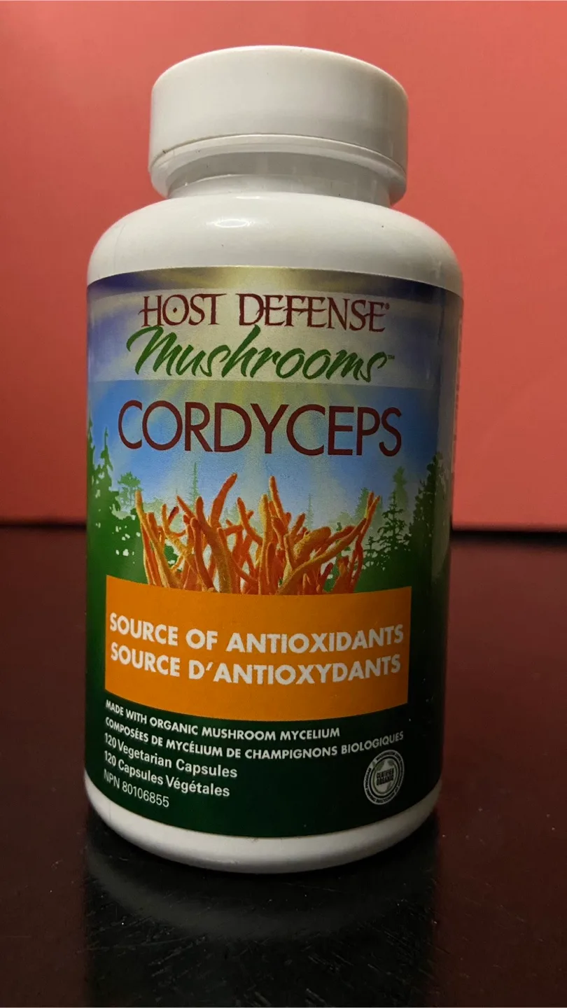 Host Defense Cordyceps Mushrooms - 120 Vegetarian Capsules thumbnail