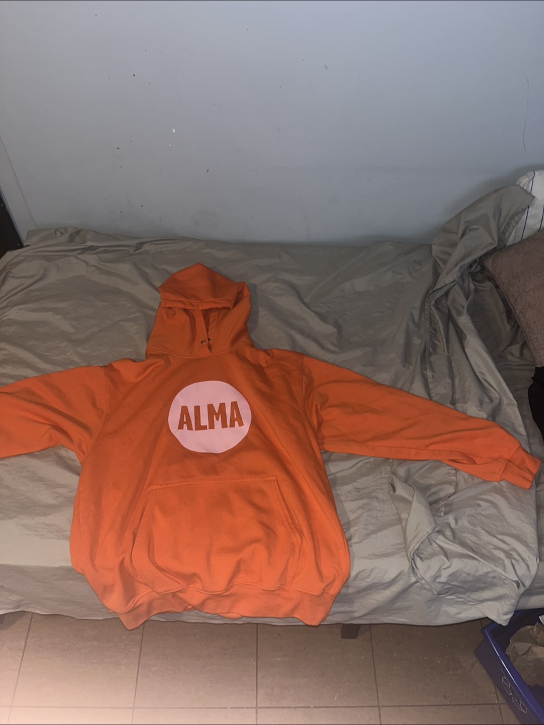 Orange Alma Hoodie