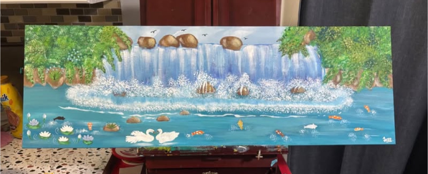 Two Original Acrylic Paintings on Canvas - photo 4