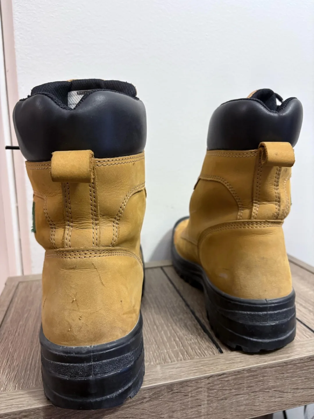 Aggressor Men's Tan Work Boots - CSA certified image indicator(4)