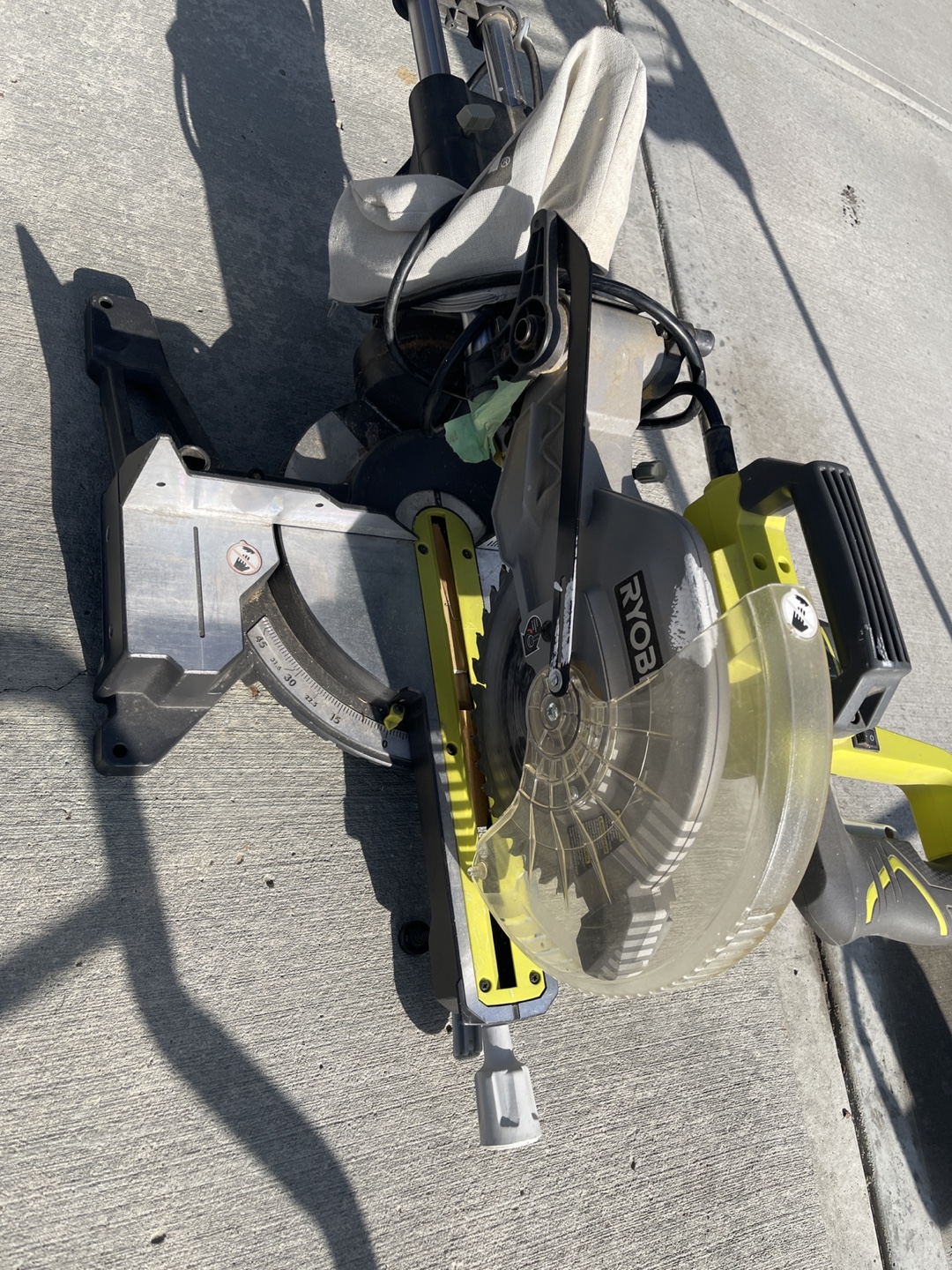 RYOBI 10-Inch Sliding Compound Miter Saw - photo 2