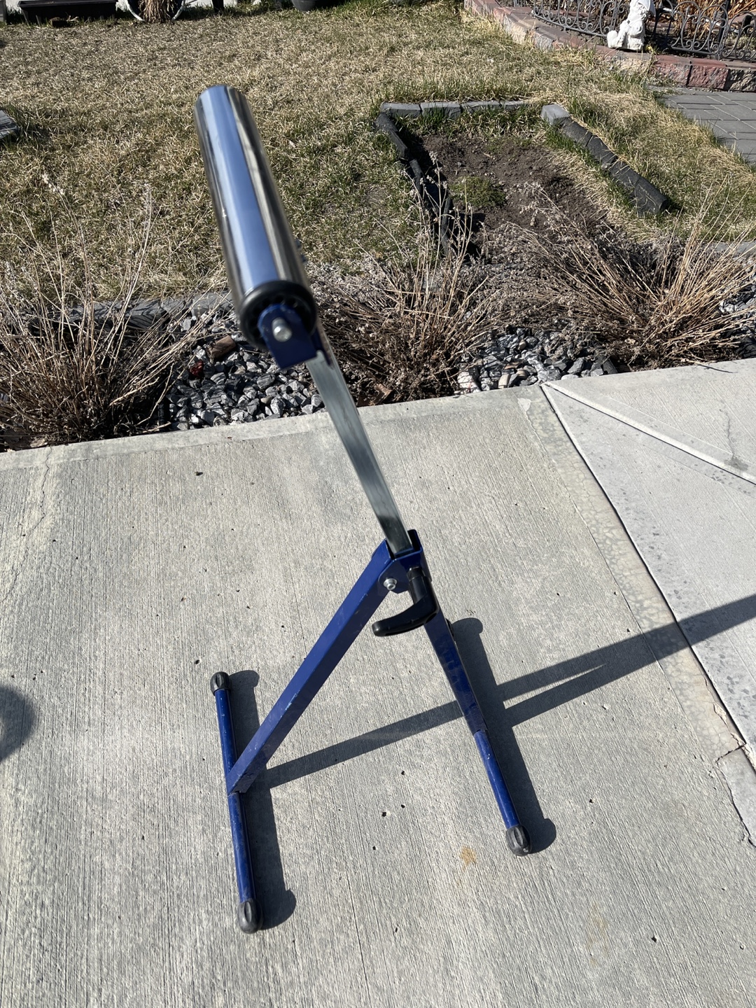 Metal Roller Stand cutting large board  support