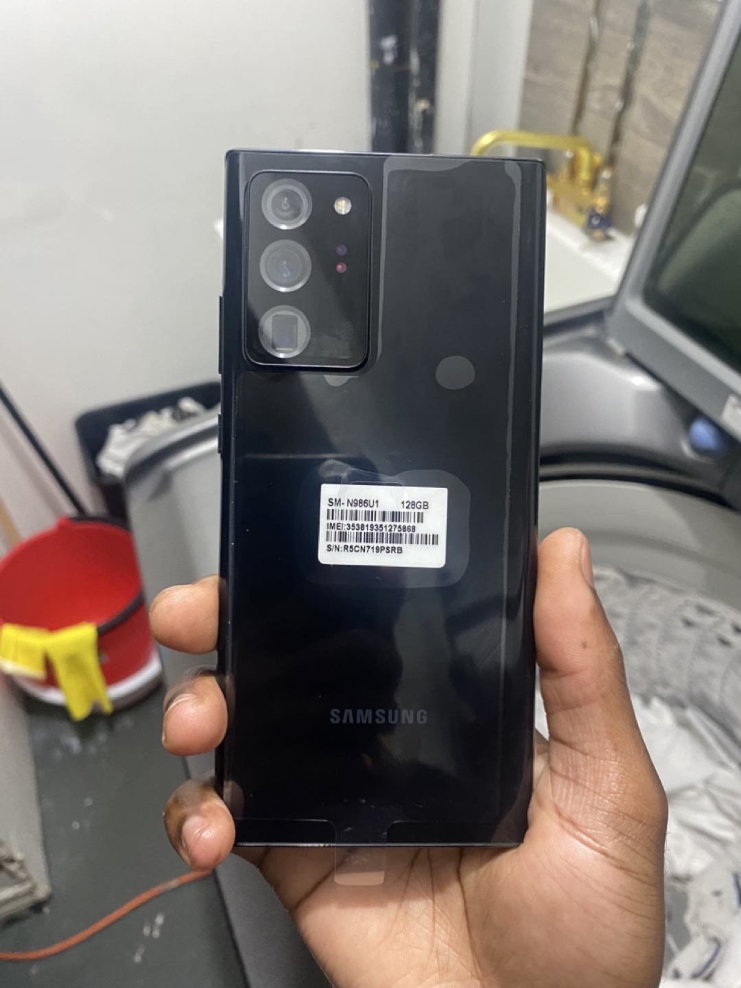 Samsung Galaxy Note20 Ultra 5G - 128GB - Black - photo 3