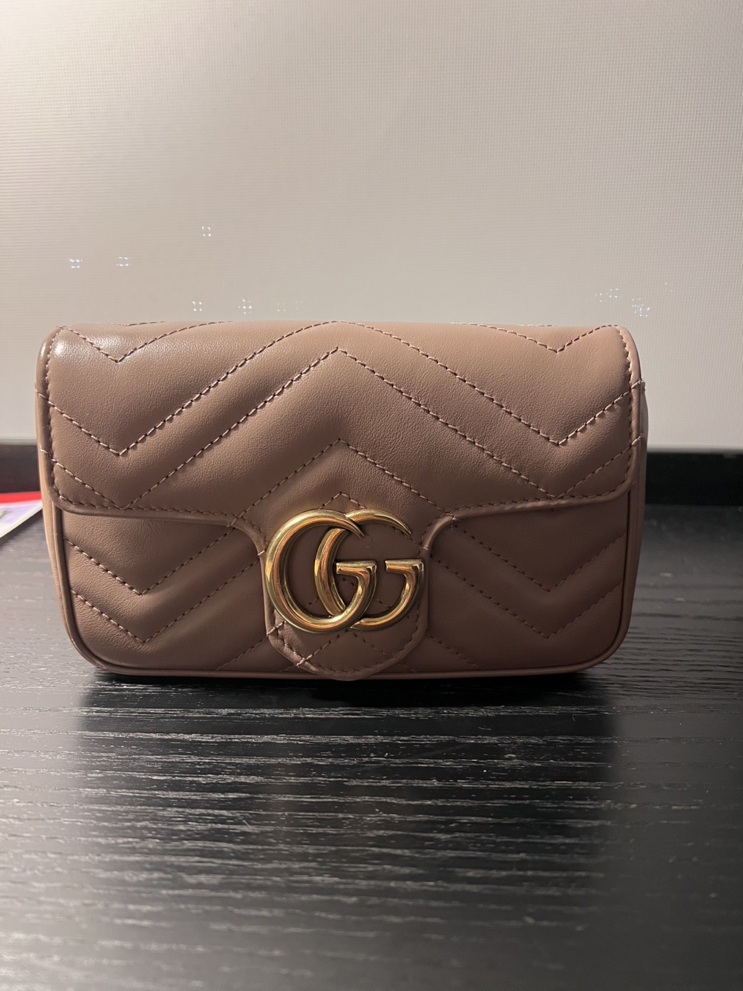Gucci GG Marmont Mini Bag - Dusty Pink