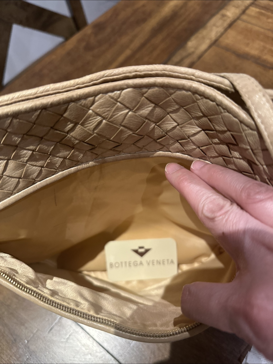 Authentic Preloved Bottega Veneta Woven Leather Shoulder Bag - photo 4