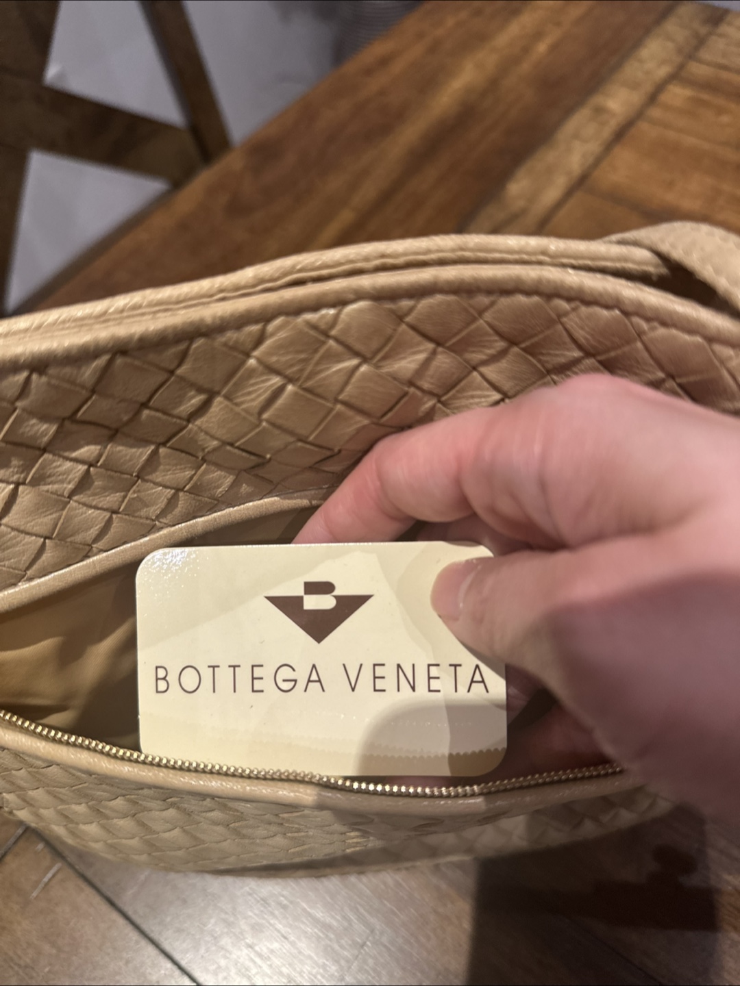 Authentic Preloved Bottega Veneta Woven Leather Shoulder Bag - photo 3