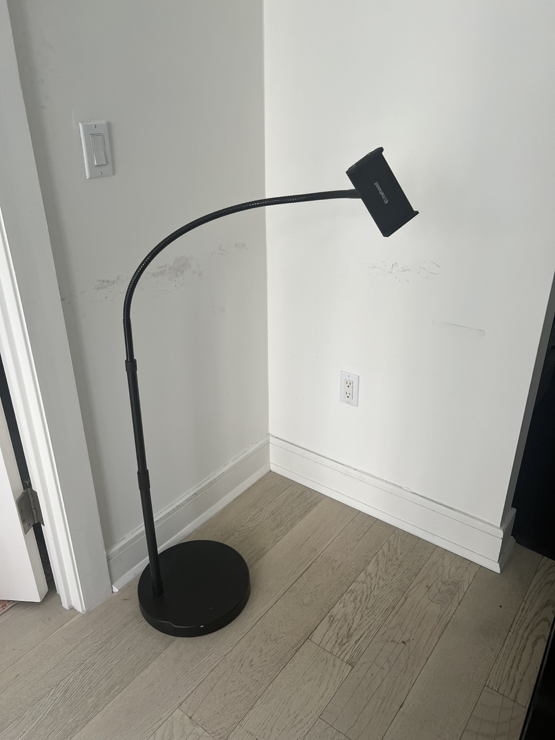 Adjustable Floor Stand Tablet/iPhone Holder - photo 2
