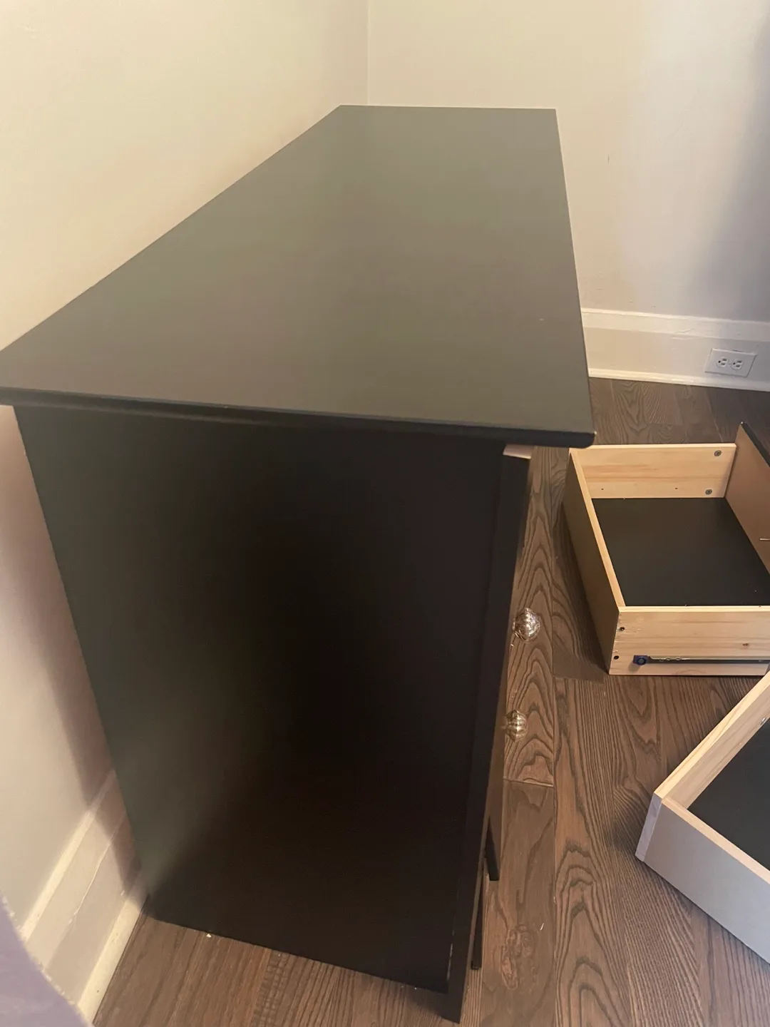 Black 6-Drawer Dresser - Free image indicator(4)