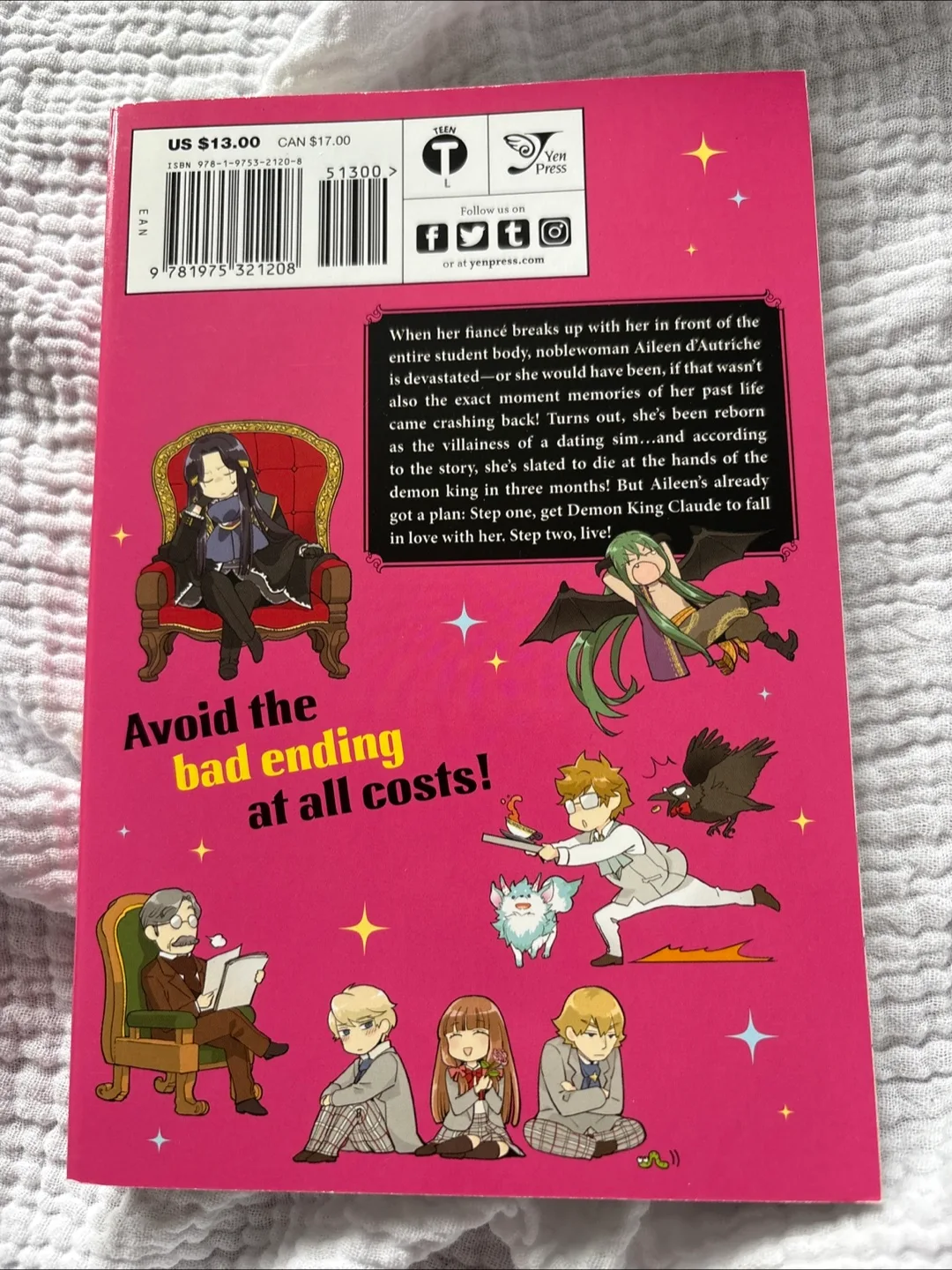 I'm the Villainess, So I'm Taming the Final Boss, Vol. 1 Manga image indicator(2)