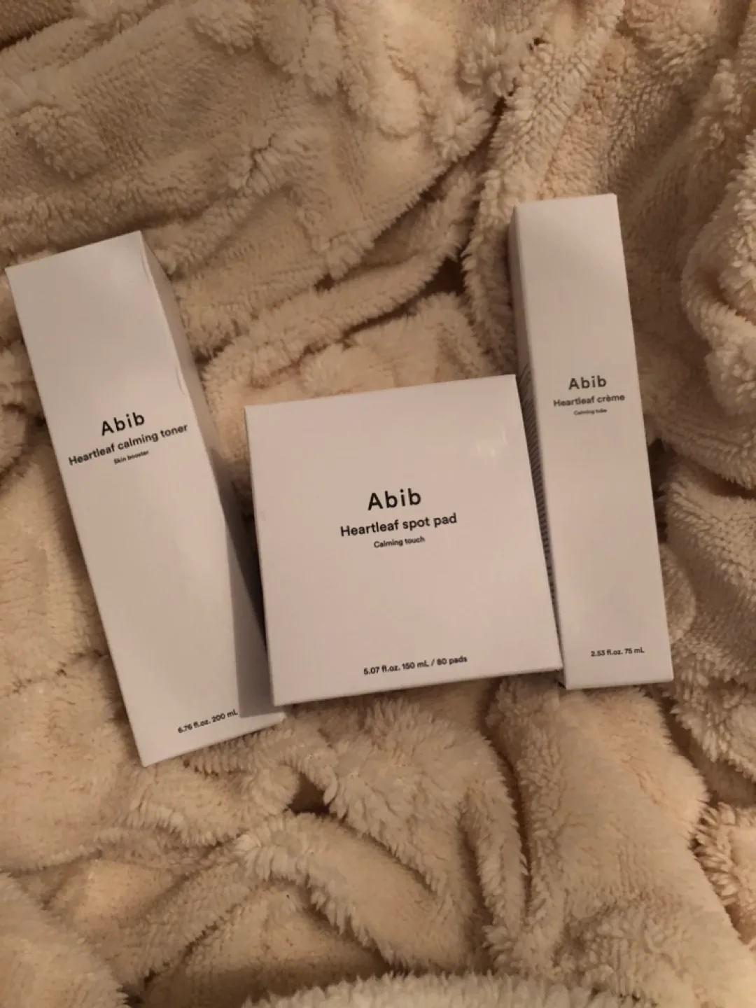 Abib Heartleaf Skincare Set - Toner, Spot Pads, and Cream thumbnail