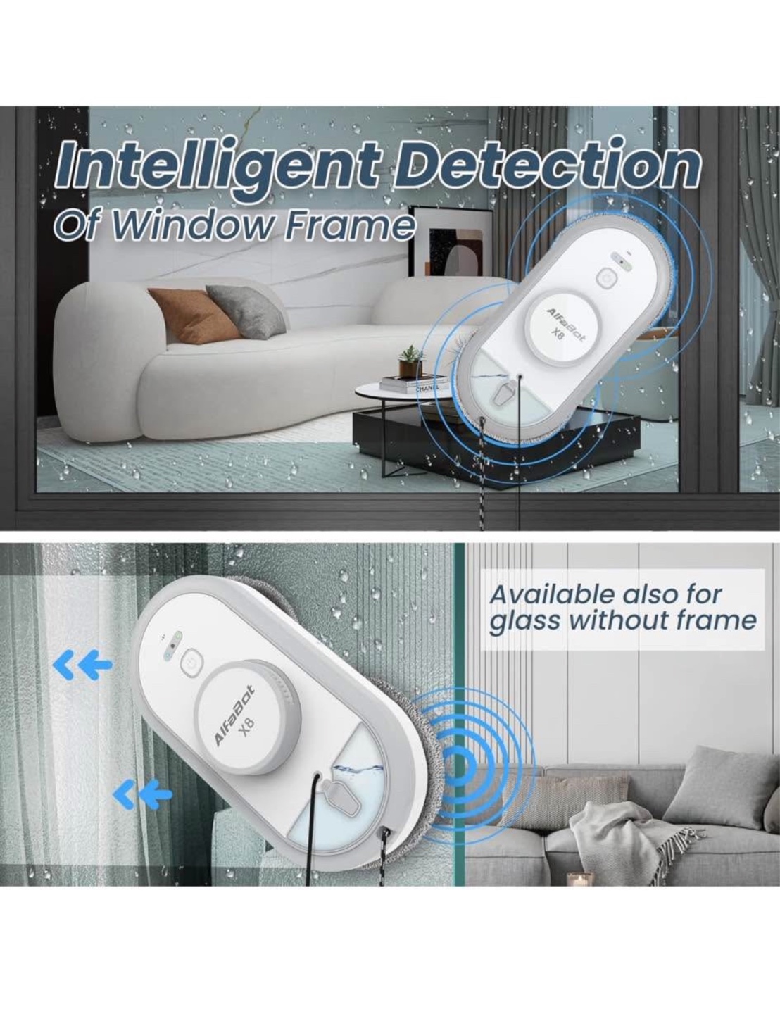 AlfaBot X8 Automatic Window Cleaning Robot - photo 2