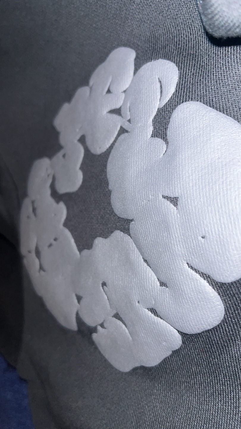 Denim Tears Black Flower Hoodie - photo 5