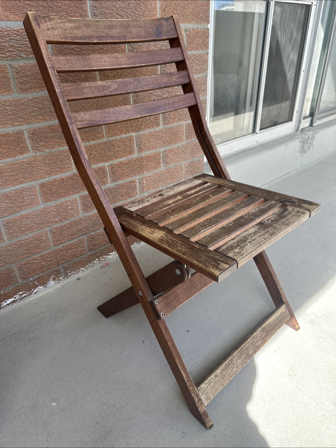 🪑 Foldable Wooden Patio Chair – Compact, Cozy, and Functional! - photo 5