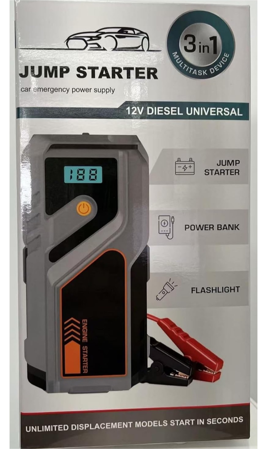 MYANTS 3-in-1 Jump Starter, Power Bank & Flashlight - photo 3