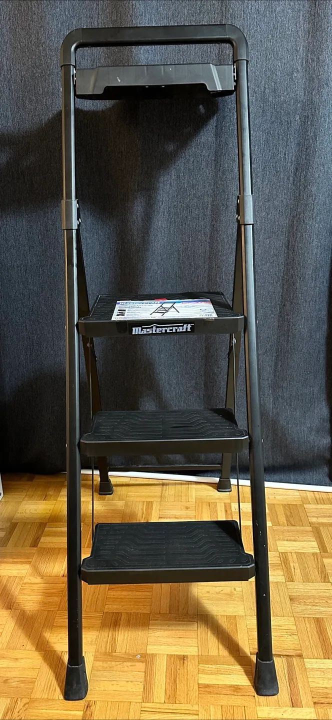 Mastercraft Heavy Duty Three-Step Stool thumbnail