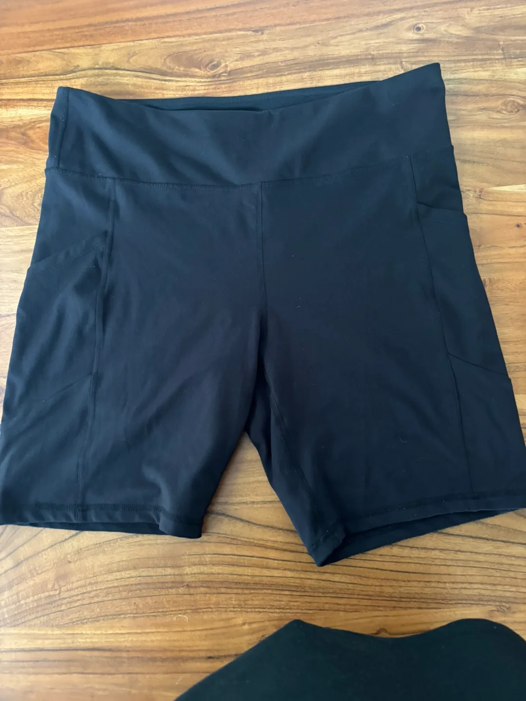 Marika Black athletic shorts with pockets thumbnail