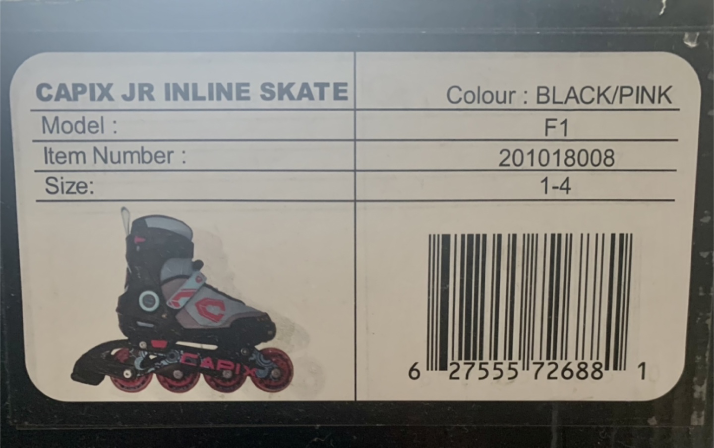 Bladerunner Capix Jr Inline Skates - Size 1-no 4 - photo 5