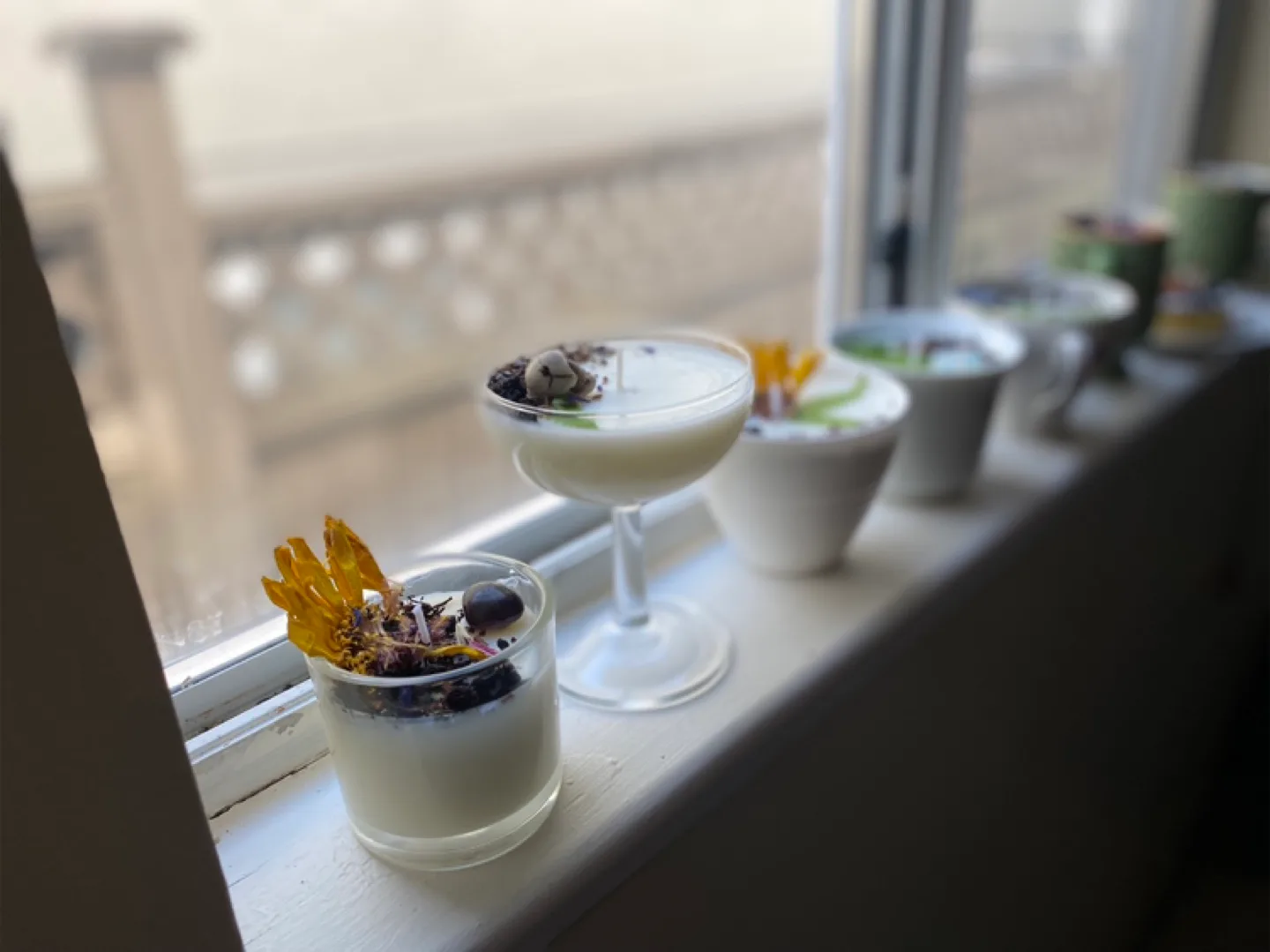 Unique Teacup Candles & Plants-  Various Designs image indicator(5)