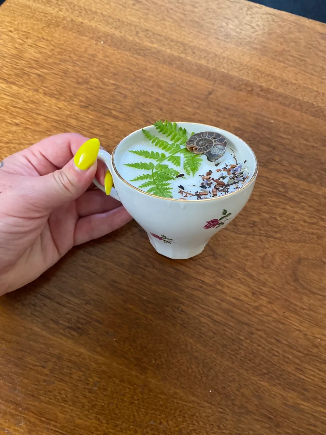 Unique Teacup Candles & Plants-  Various Designs image indicator(6)