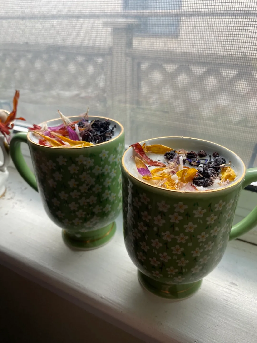 Unique Teacup Candles & Plants-  Various Designs image indicator(10)