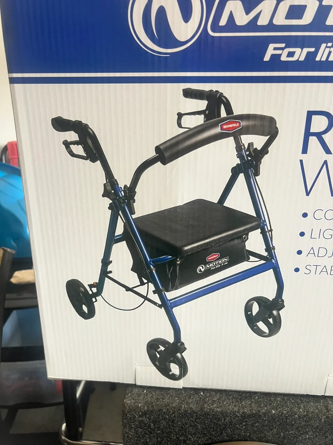 Mansfield Motion For Life Avie Roller Walker