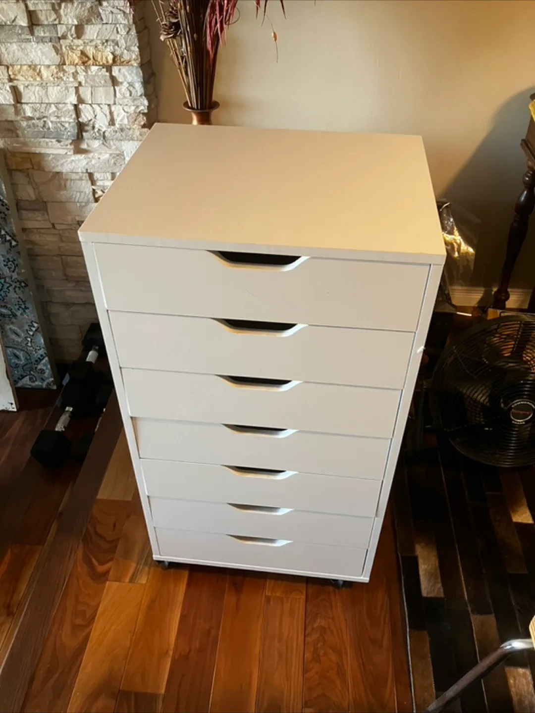 Ikea Alex Drawers Filing Cabinet - classeur bureau thumbnail