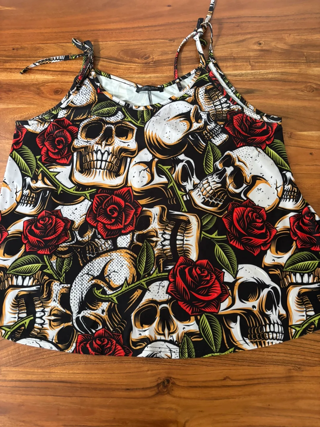 Sugar Skull and Roses Cami Top thumbnail