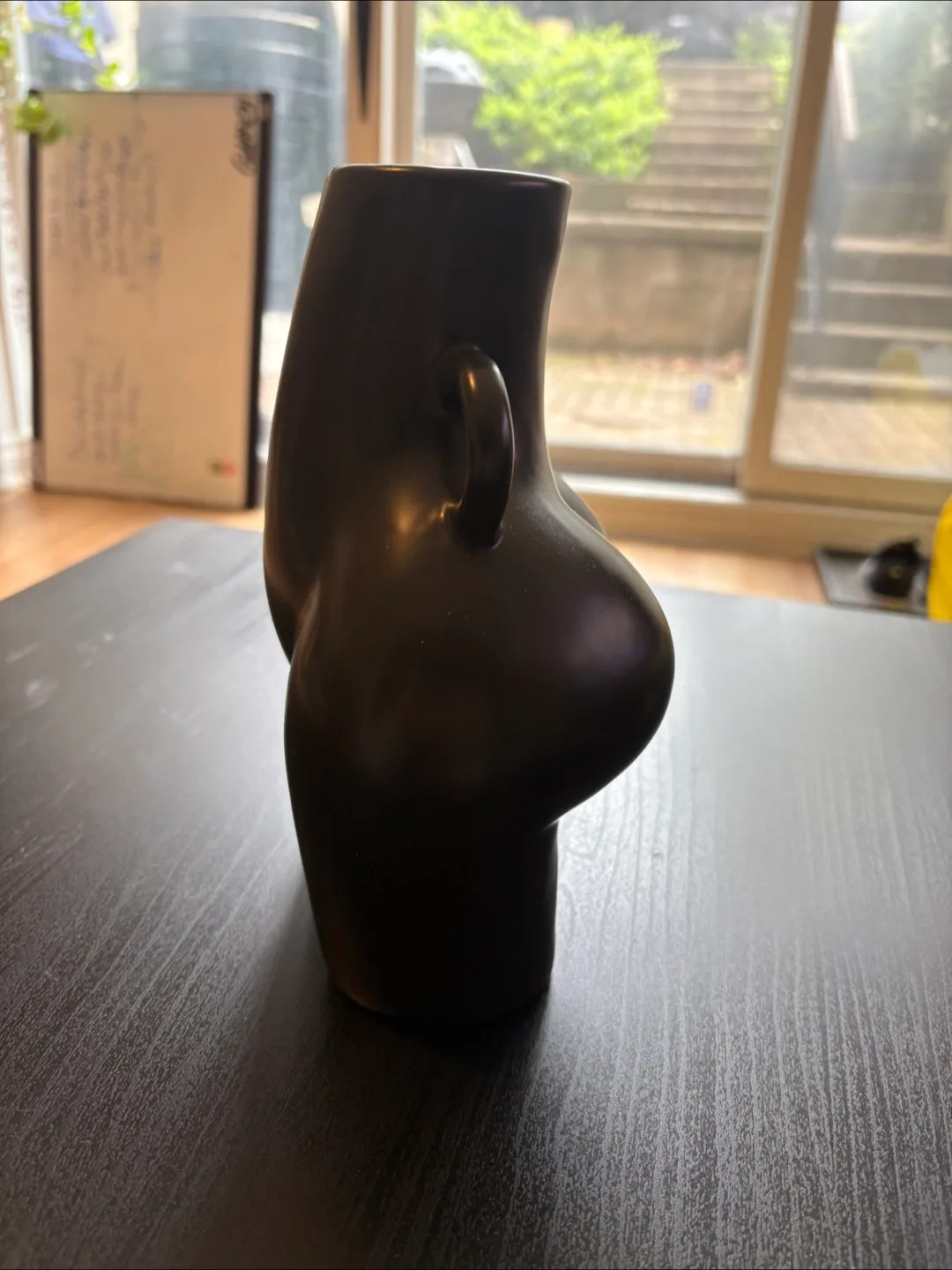 Bold Black Ceramic Body Vase – Make Your Shelf Blush image indicator(2)