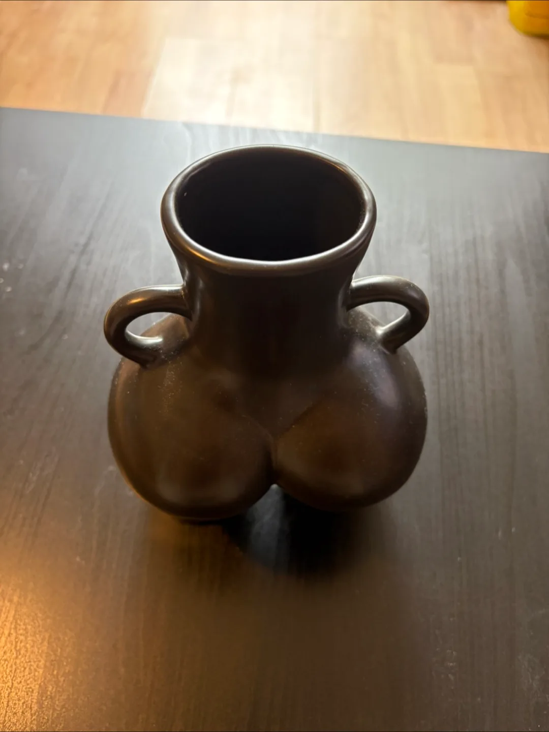 Bold Black Ceramic Body Vase – Make Your Shelf Blush image indicator(5)