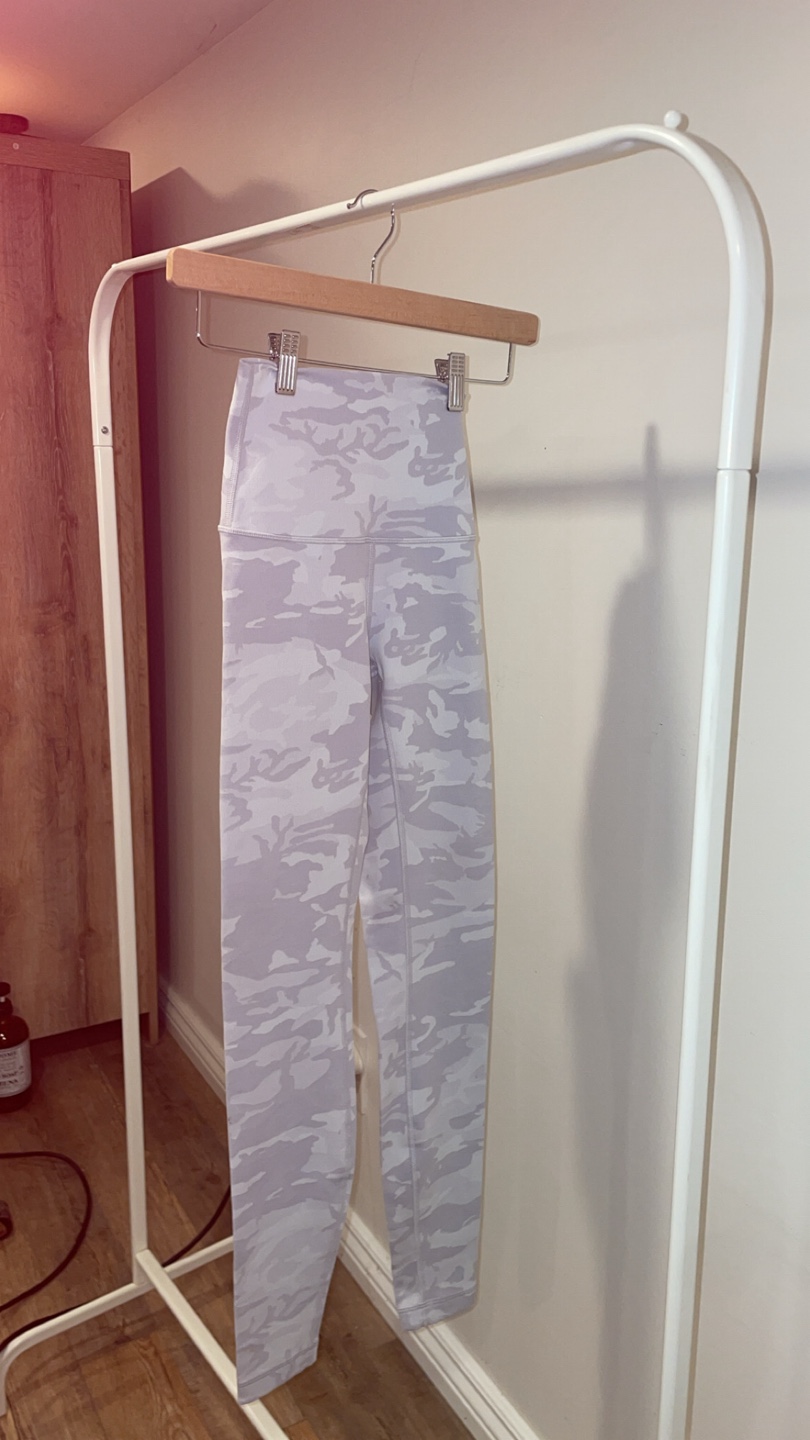 Lululemon Align™ High-Rise Pant 28" - White Camo