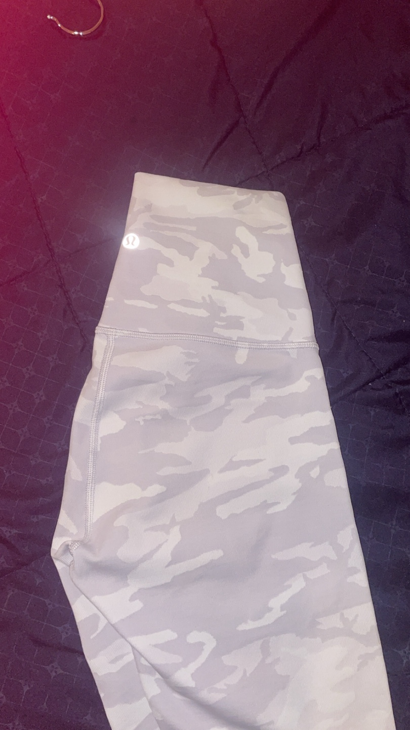 Lululemon Align™ High-Rise Pant 28" - White Camo - photo 3
