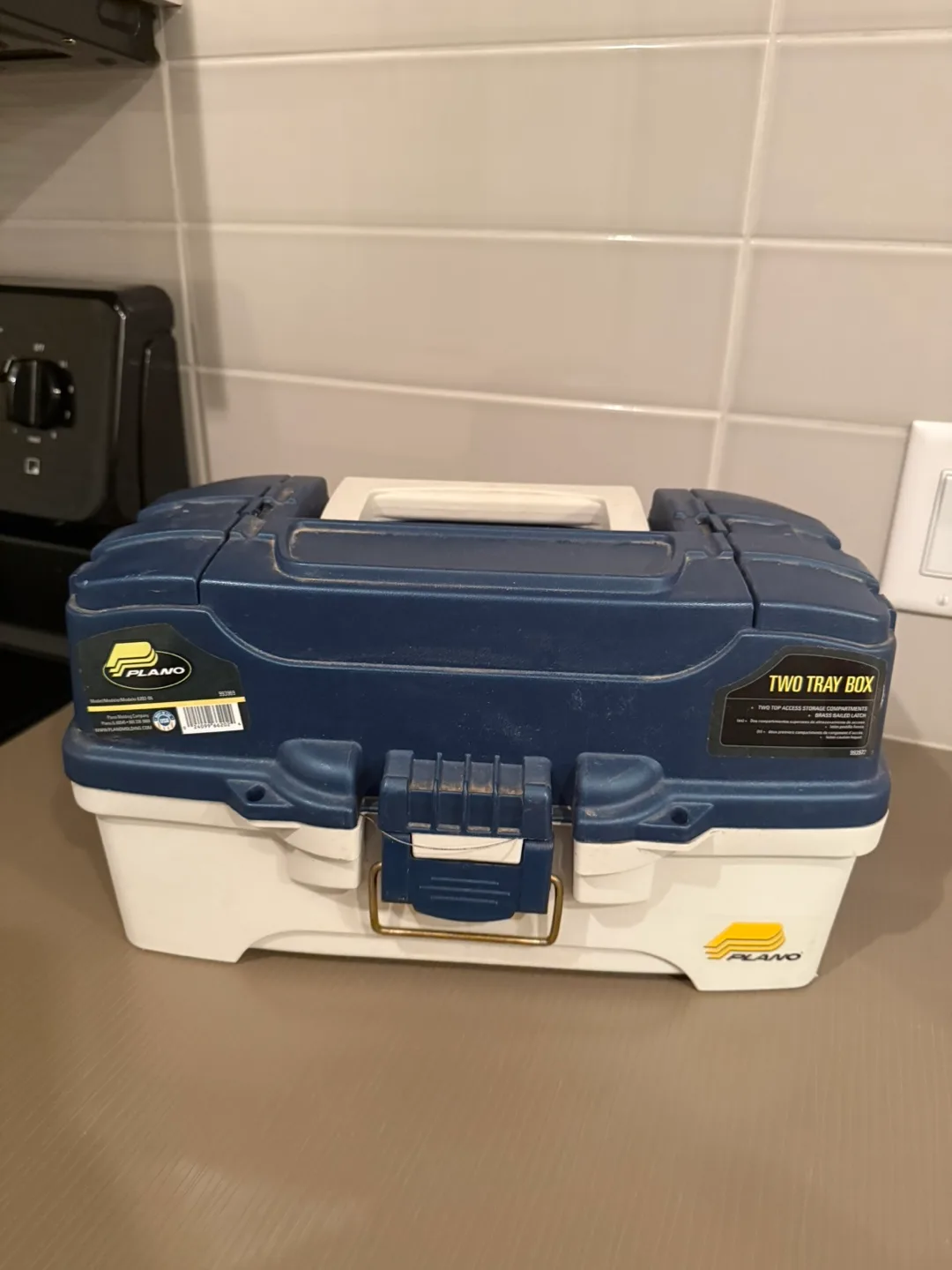 Plano Two Tray Tackle Box with Fishing Lures and Equipment image indicator(4)