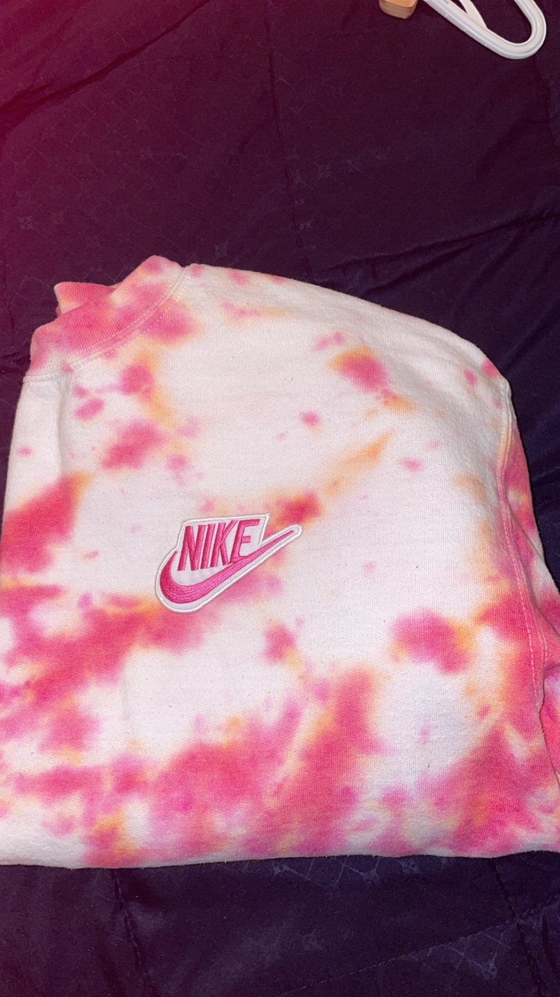 Tie-Dye embroidered Nike Crewneck Sweatshirt - photo 3