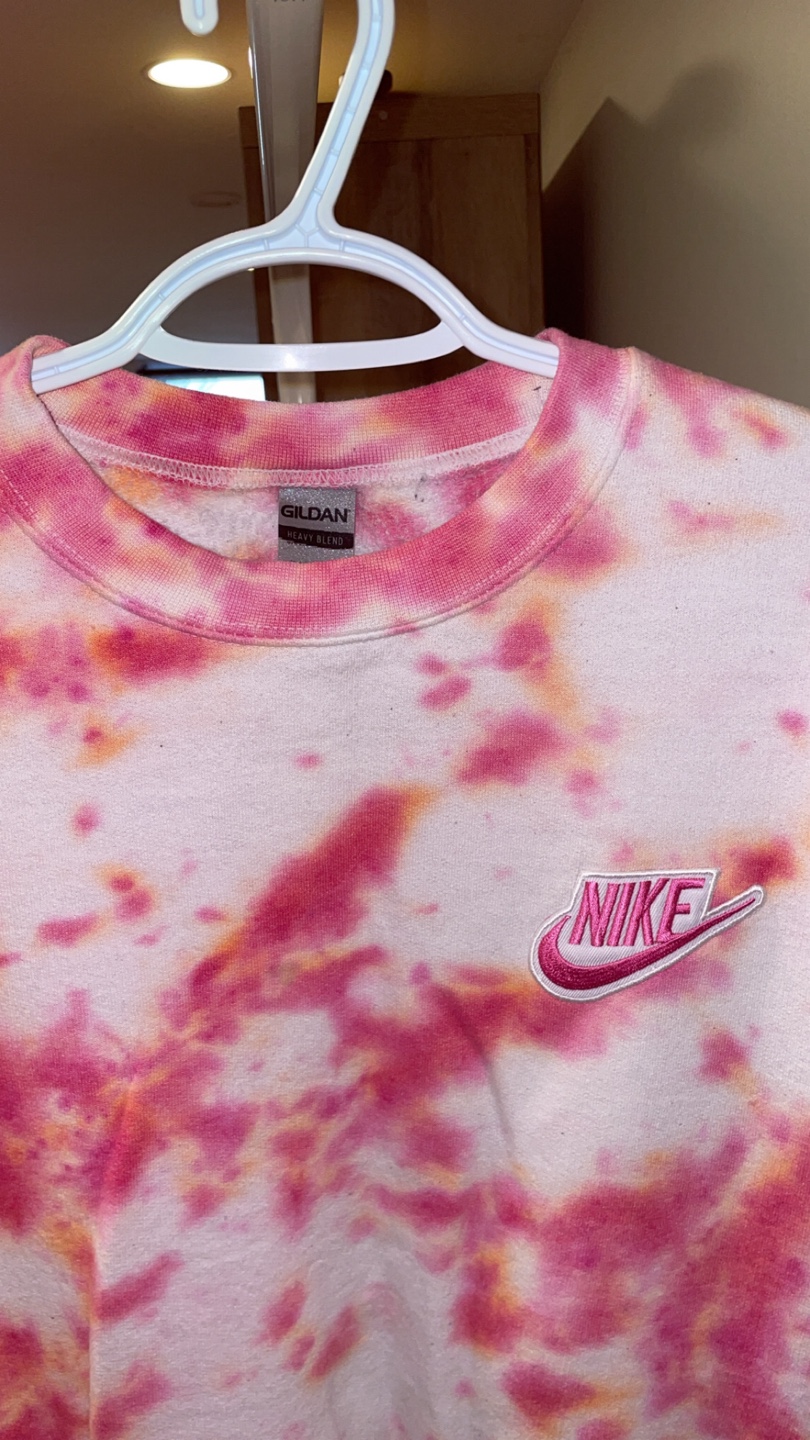 Tie-Dye embroidered Nike Crewneck Sweatshirt - photo 2