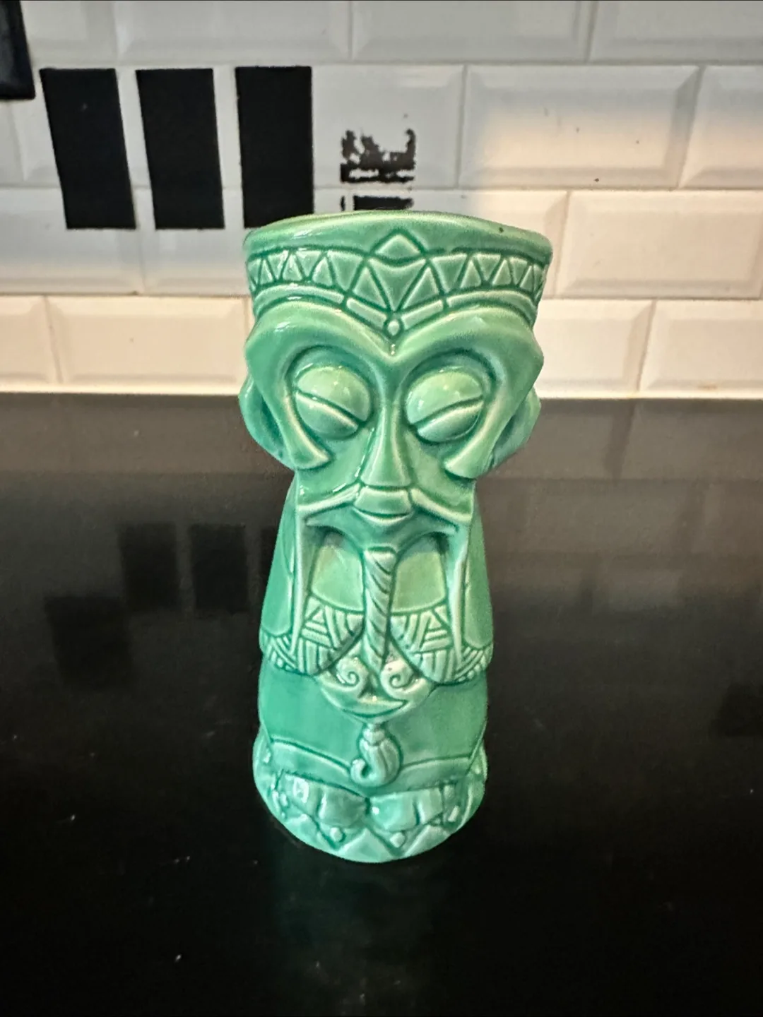 Tiki Farm 2017 Green Alien Tiki Mug thumbnail