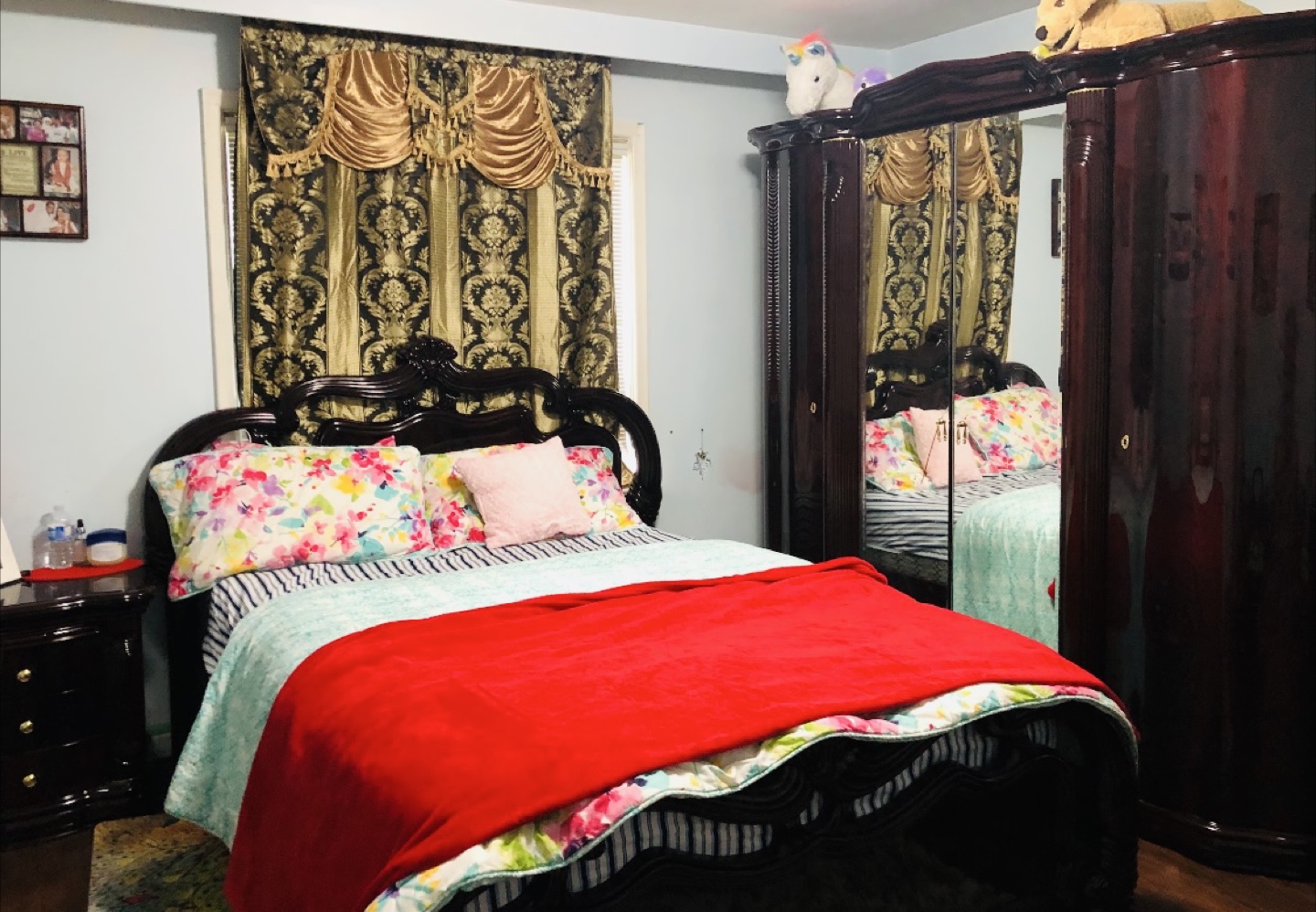 Queen Italian bed frrame