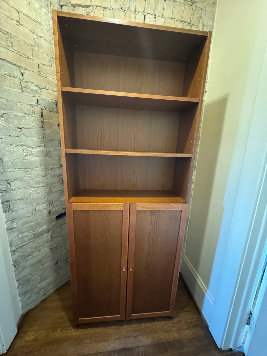 IKEA BILLY Bookcase with Doors thumbnail