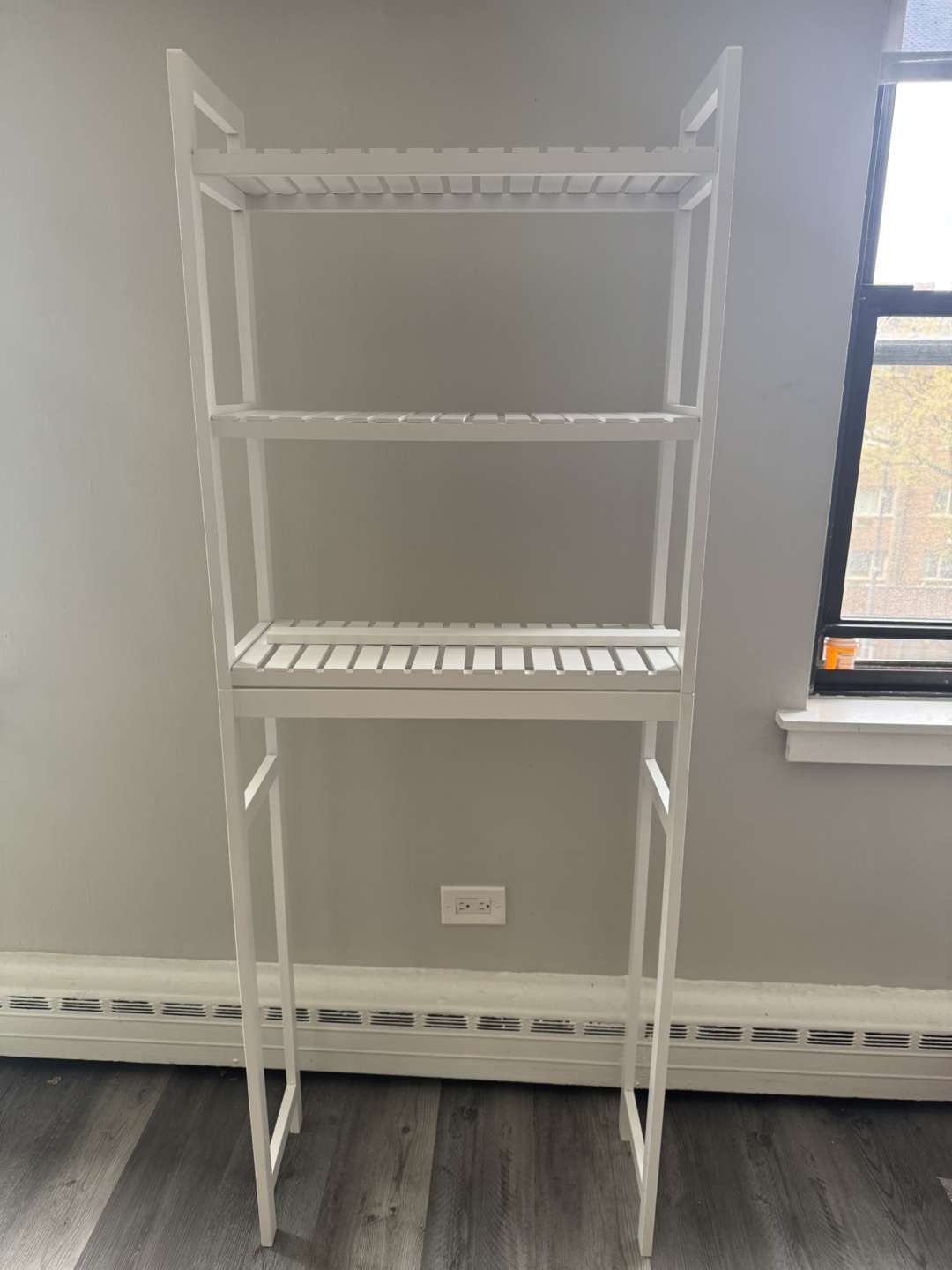 Over the Toilet Storage Shelf - White