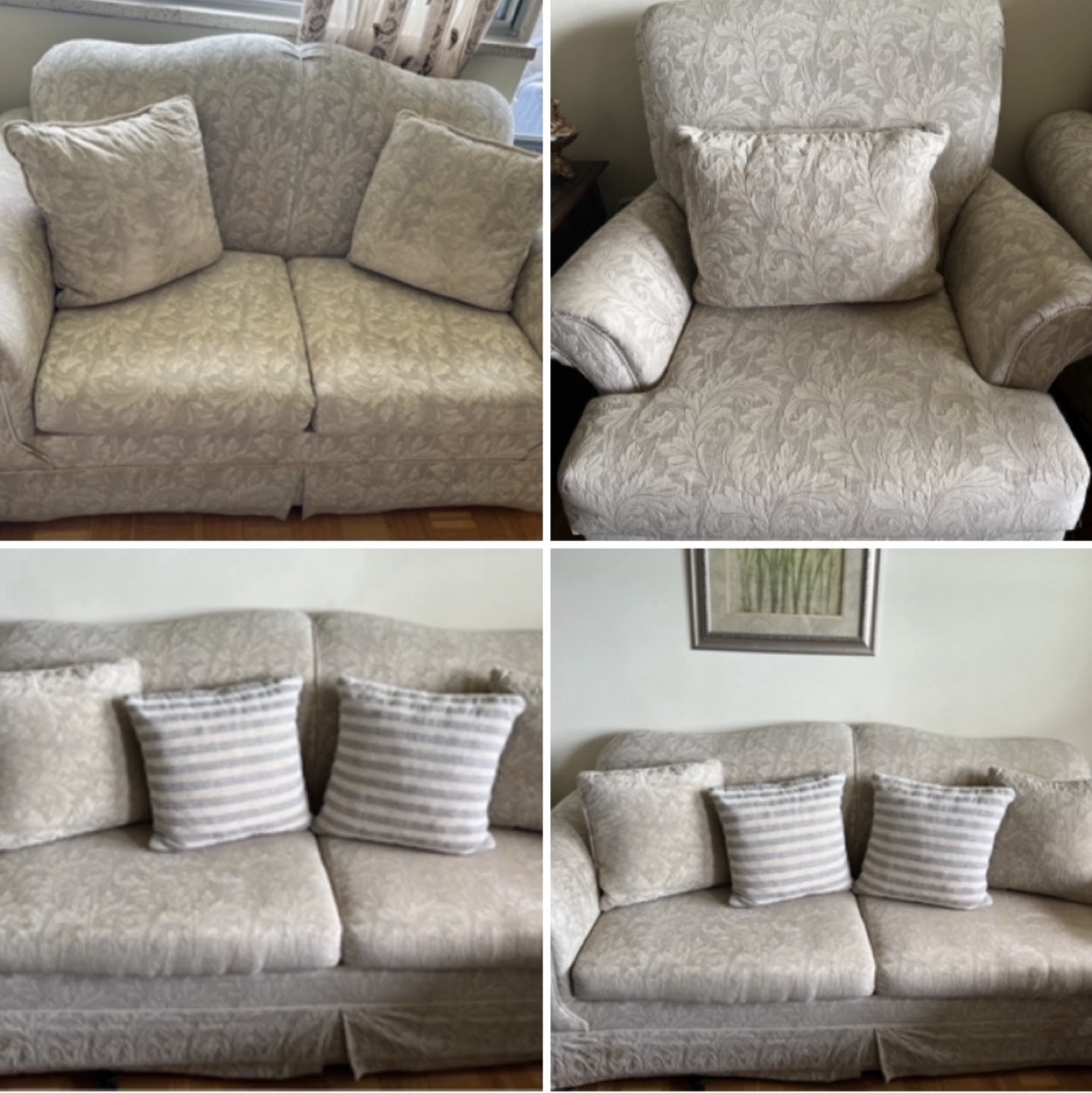 Great 3 piece Sofa-Super Comfortable & Strong