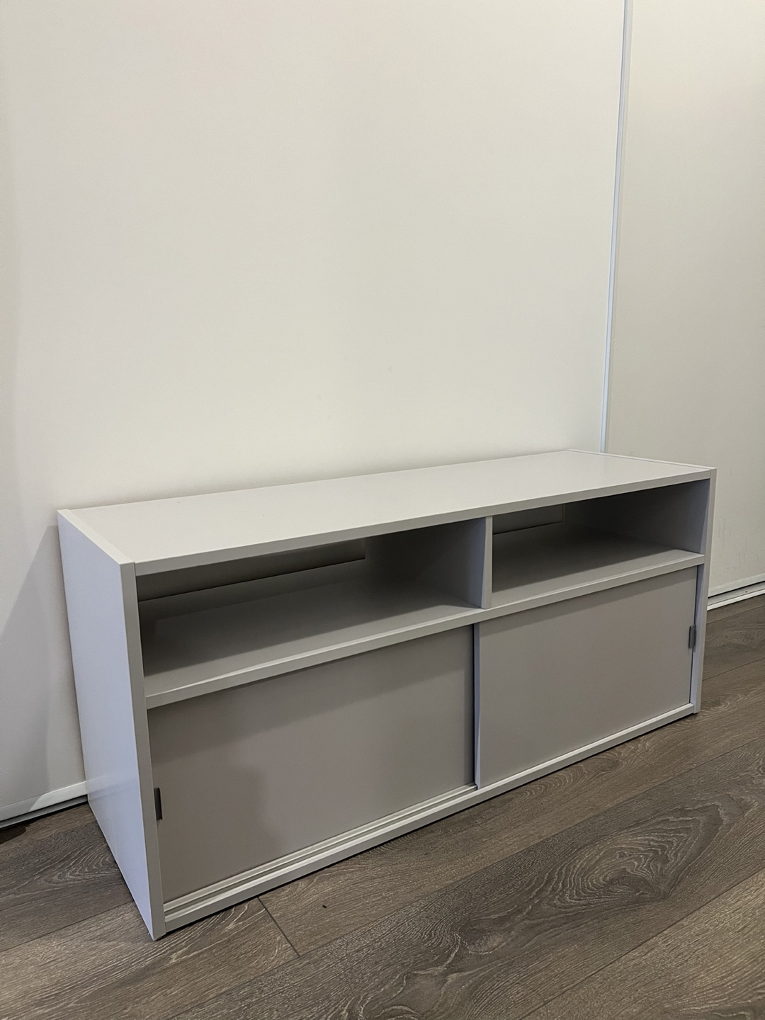 IKEA SPIKSMED TV Bench Light Grey