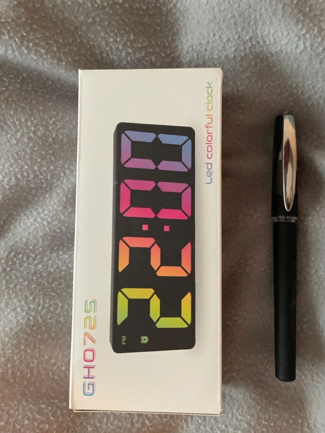 🧡LED Digital Alarm Clock with Colourful Display thumbnail