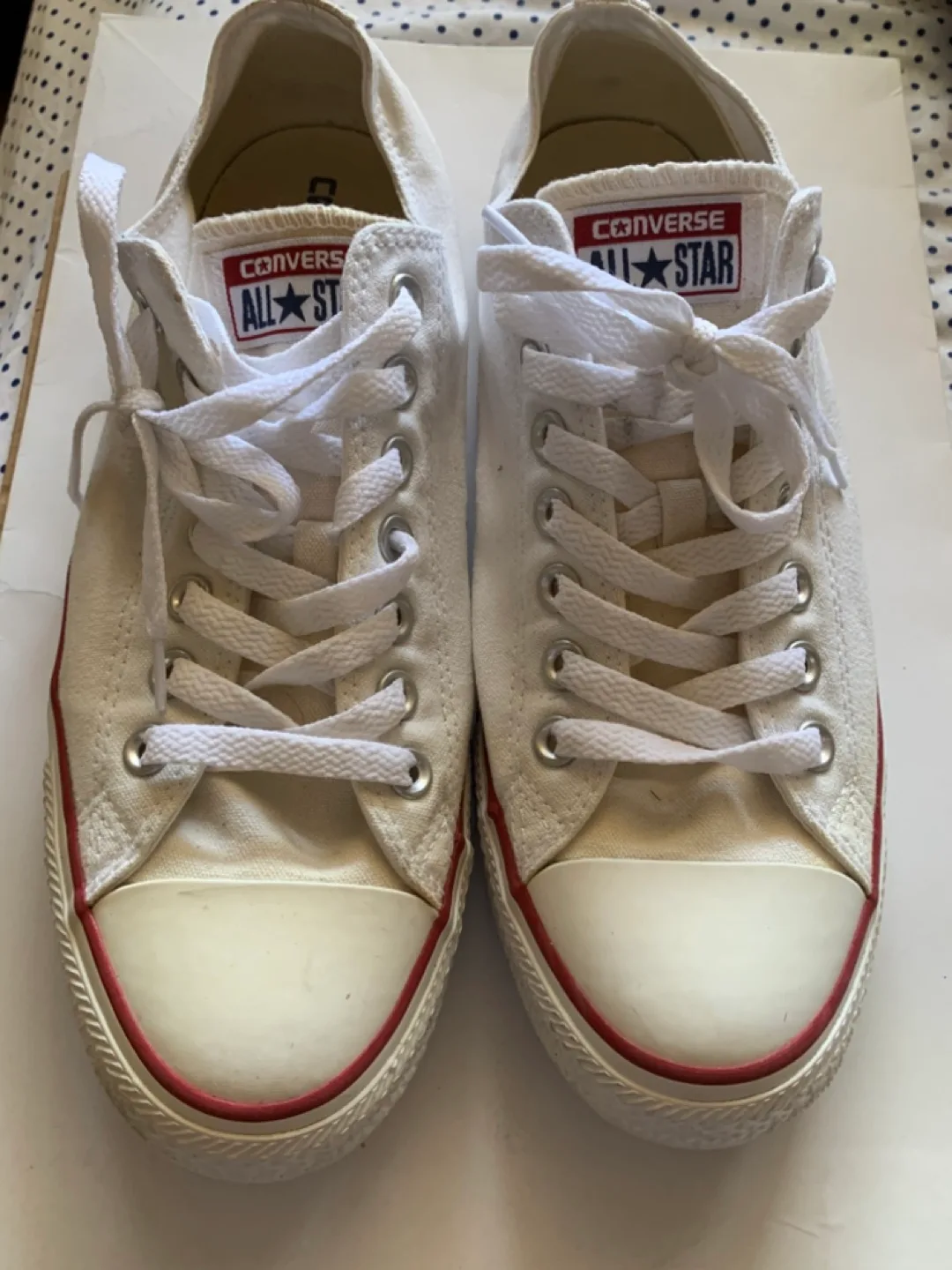 Converse All Star Low Top Sneakers - White - Size 9 image indicator(2)