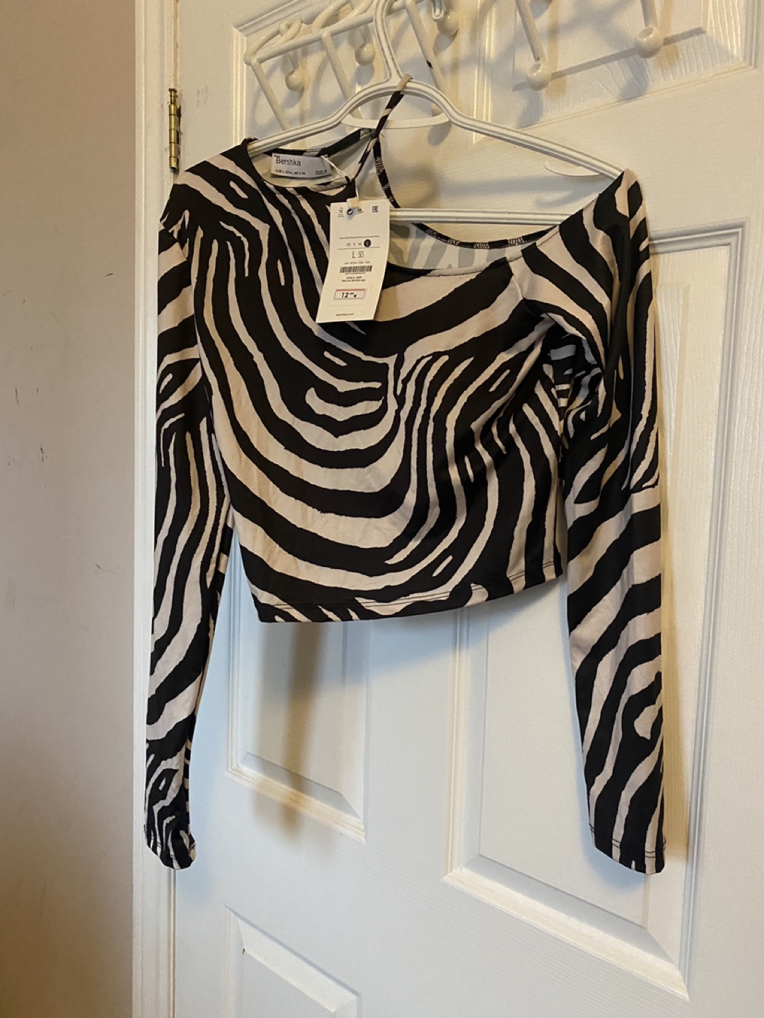Bershka One-Shoulder  Crop Top - photo 3