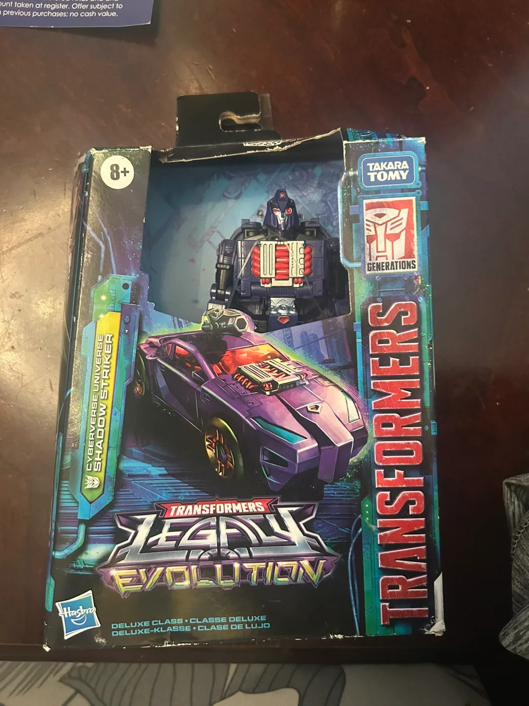 Transformers Legacy Evolution Shadow Striker Deluxe Class Figure thumbnail