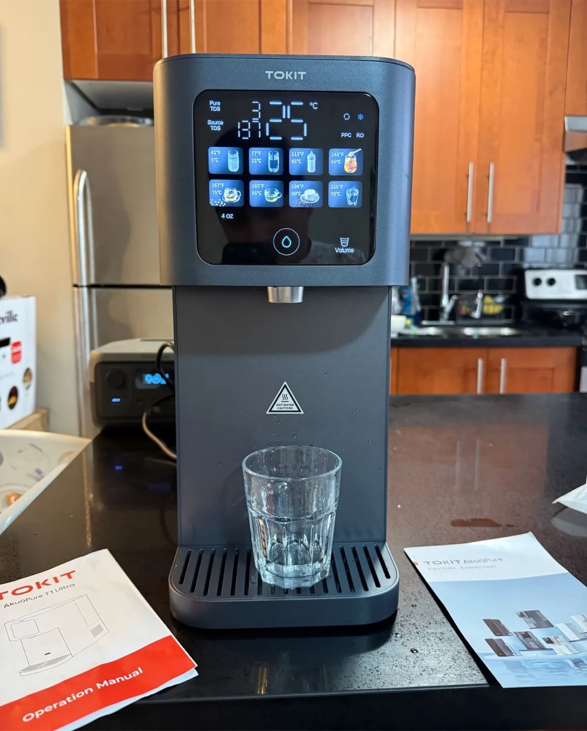 TOKIT T1 Ultra Reverse Osmosis Water Filter Countertop Dispenser image indicator(3)