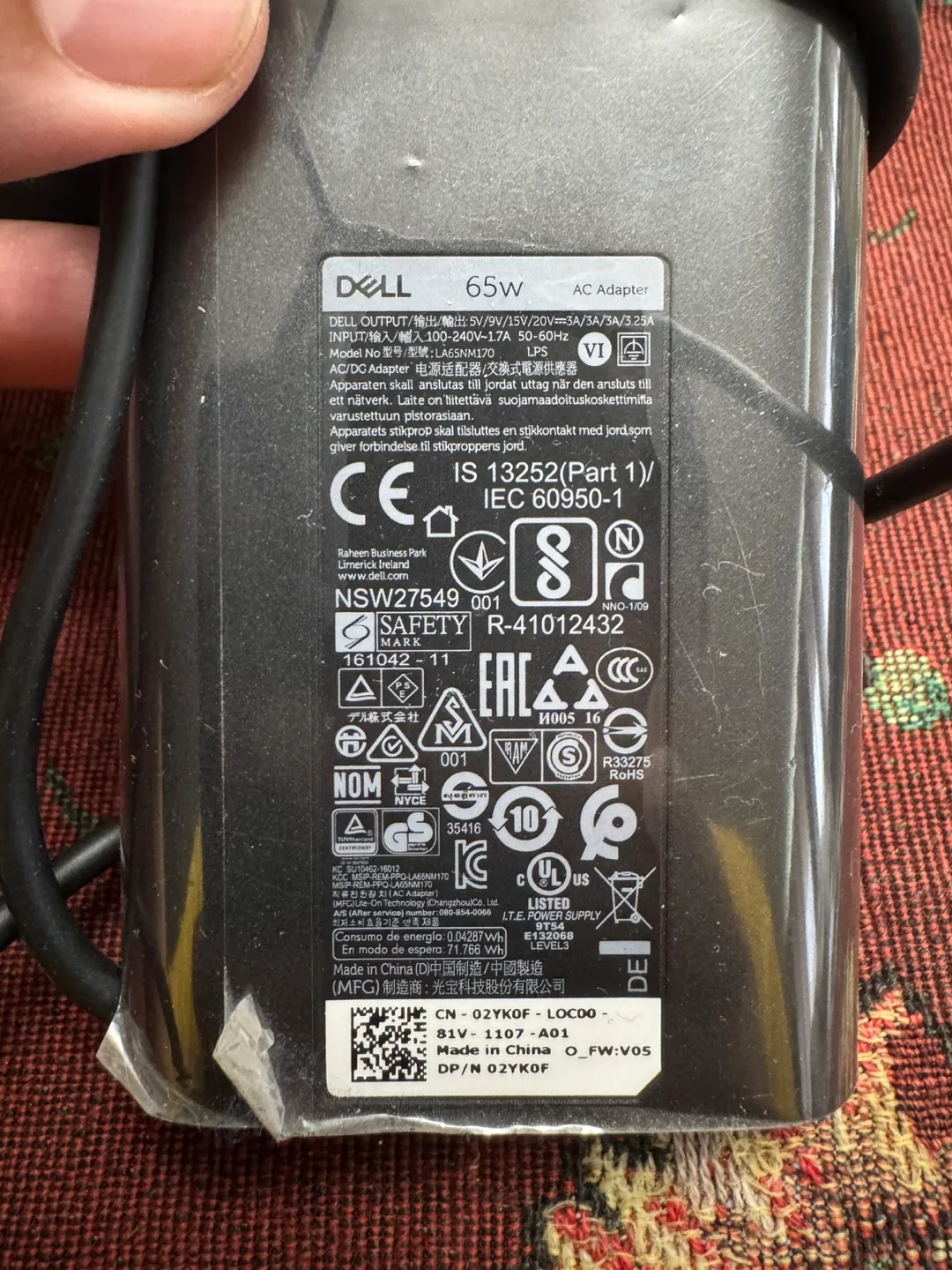 Dell 65W AC Adapter Laptop Chargers bundle $50 image indicator(5)