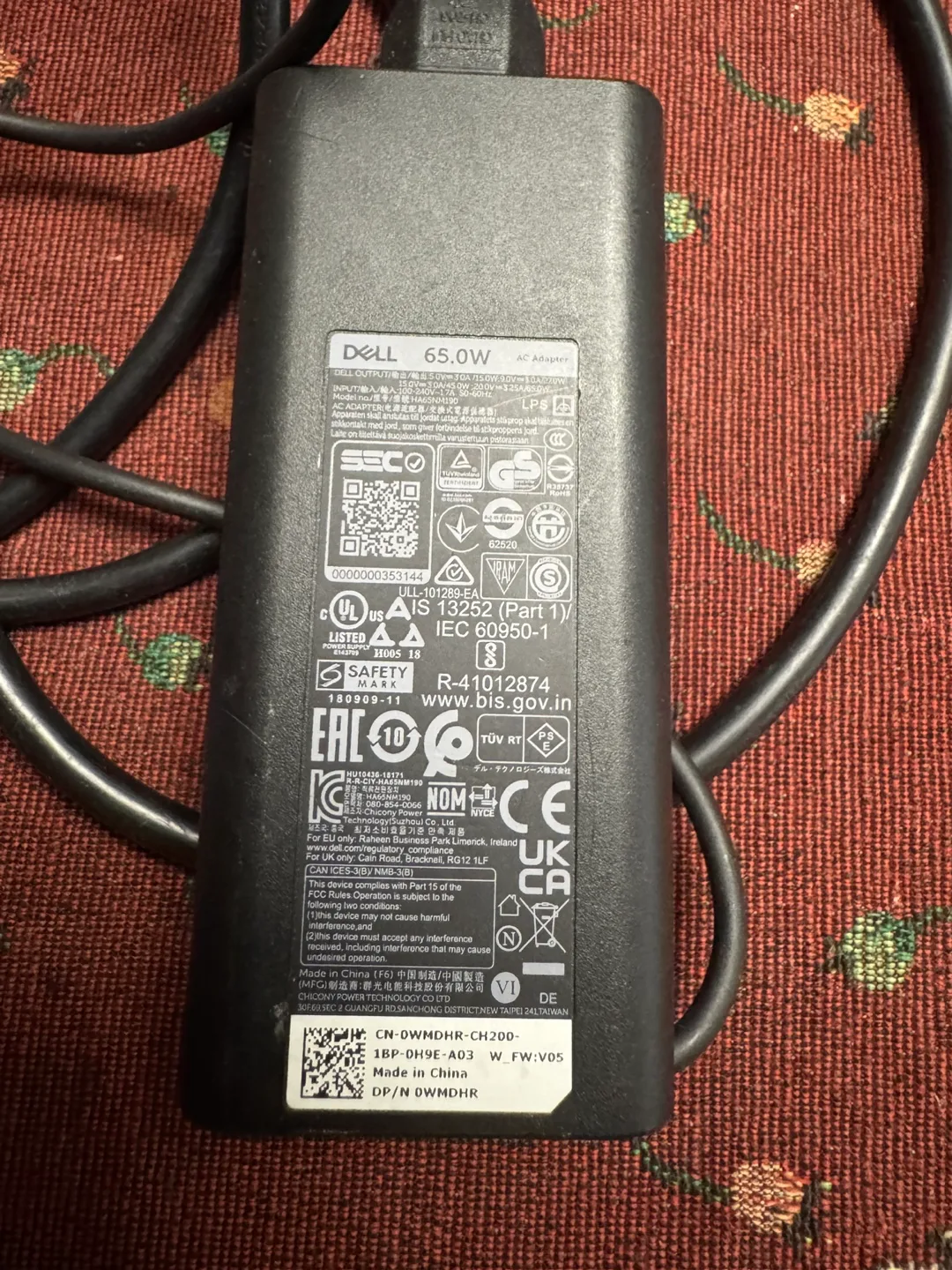 Dell 65W AC Adapter Laptop Chargers bundle $50 image indicator(2)
