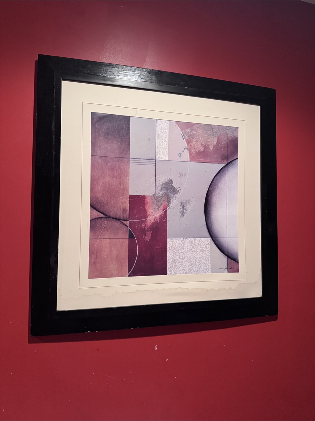 Framed Abstract Art Print