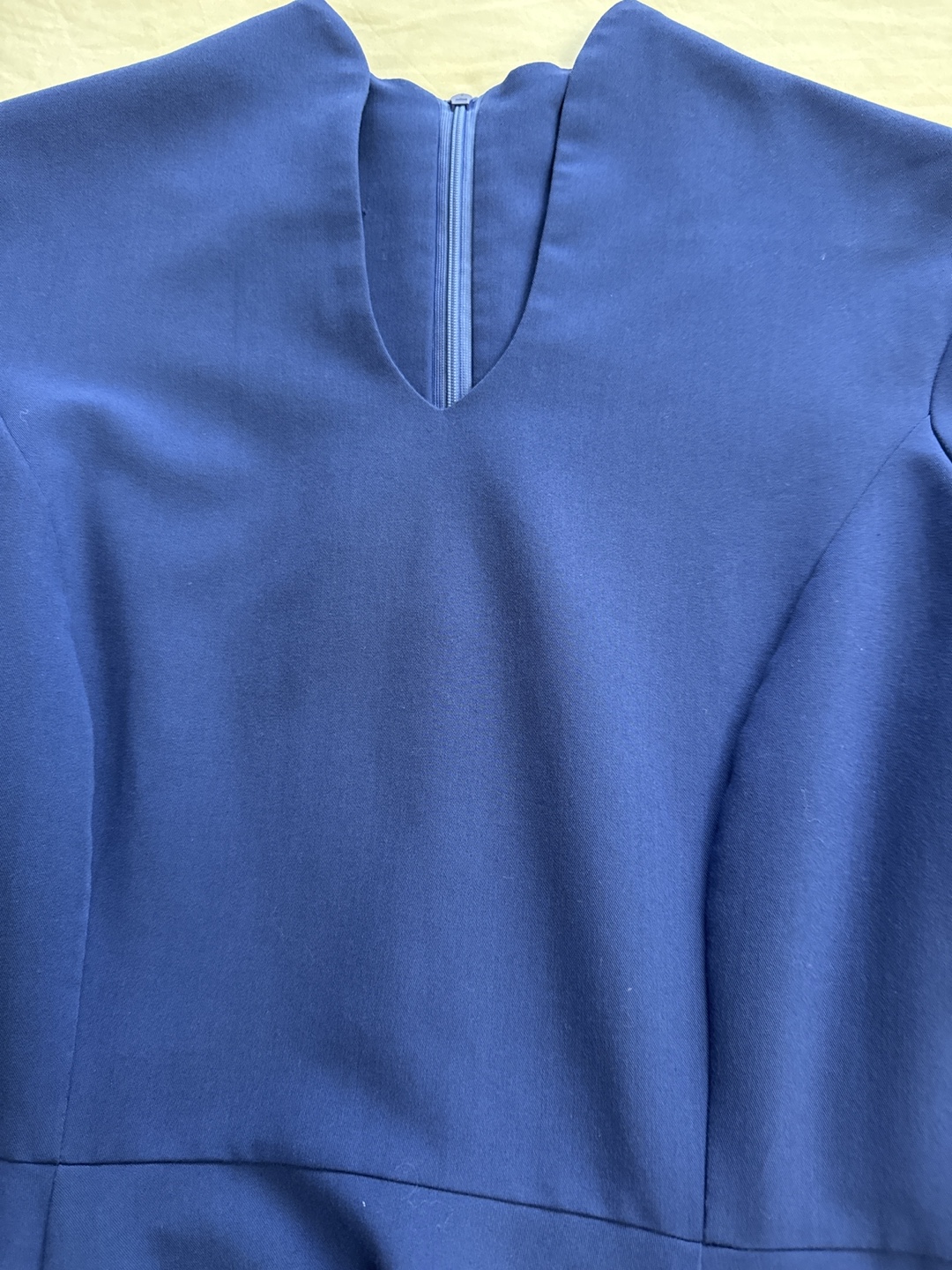Cobalt Blue Fit and Flare Dress - photo 2
