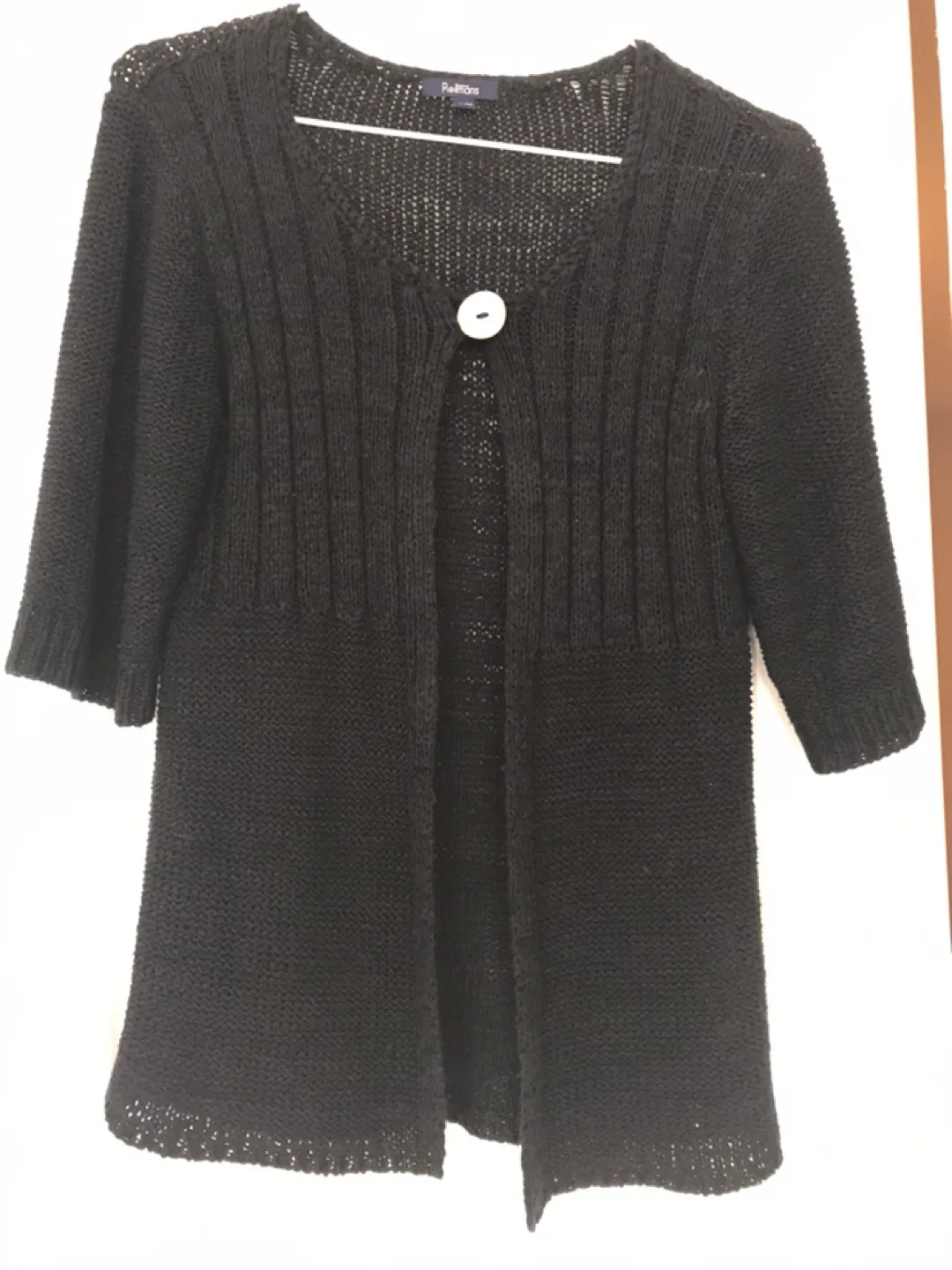 Reitmans Black Knit Cardigan thumbnail